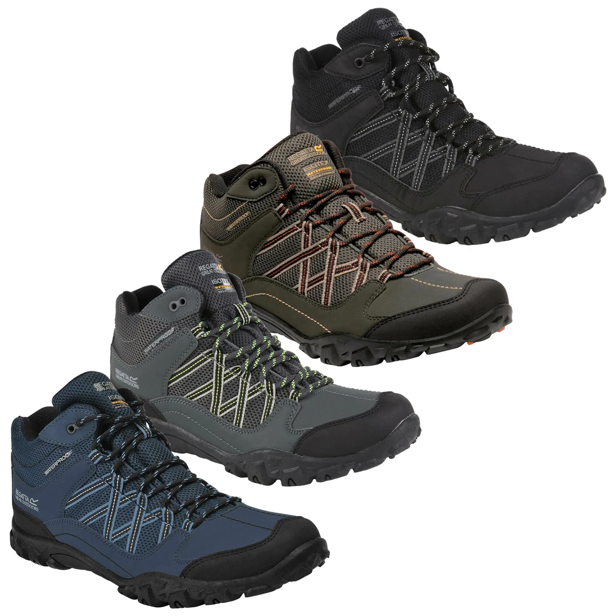 Mens walking top boots regatta