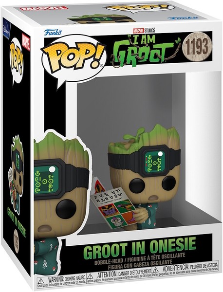 Marvel I Am Groot - Groot In Onesie 1193 - Funko Pop! Vinyl Figur-image