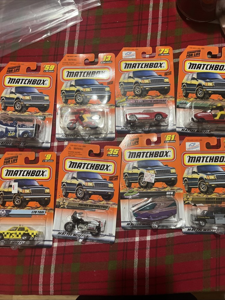 Lot Of 8 Vintage matchbox Cars #3 (READ)