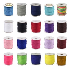 140yards Round Nylon Thread Beading String Knotting Cord DIY Craft Jewelry 1.5mm