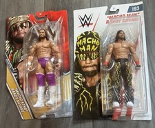 WWE Mattel Macho King Man Randy Savage Basic Figures Series 76 & Series 93 RARE