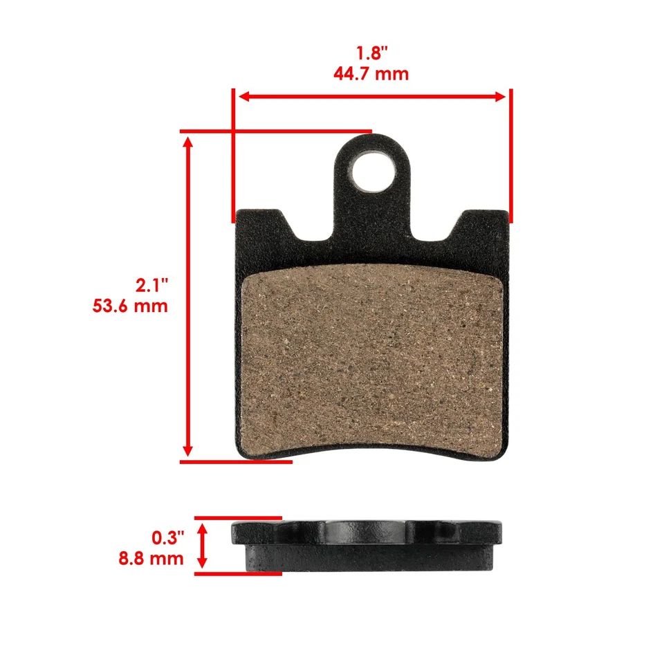 Caltric Front and Rear Brake Pads for Triumph Trophy / Trophy 1215 SE 2013-2019 - Image 2 of 4
