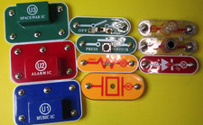 ELENCO Snap Circuits Replacement Part: Lot of 10 WC D1 U2 U1 U3 S2 S1 L1 RP R1