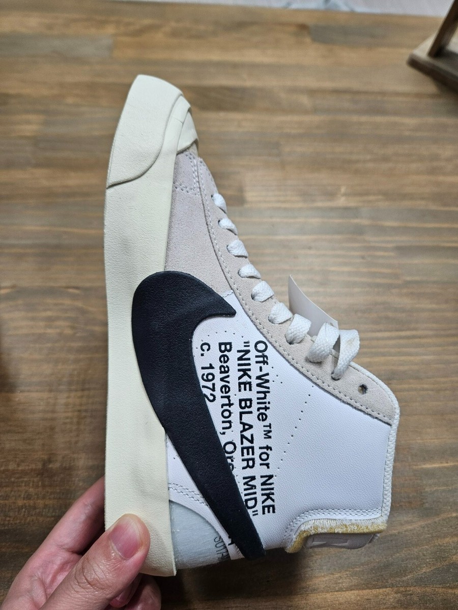 Size 4 - Off-White x Nike Blazer Mid The Ten for sale online | eBay