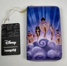 Cartera Loungefly Disney Hércules Musas Nubes Cremallera Alrededor Hércules