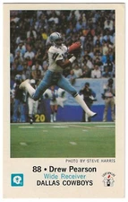 1979 Dallas Cowboys Police Drew Pearson #88 Kiwanis Club