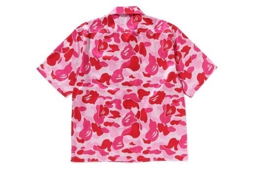 A BATHNIG APE Ladies' ABC CAMO OPEN COLLAR SHIRT 1L30232001 | eBay