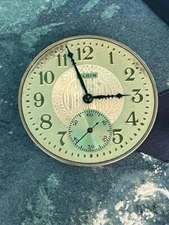 Elgin pocket watch movement 12s