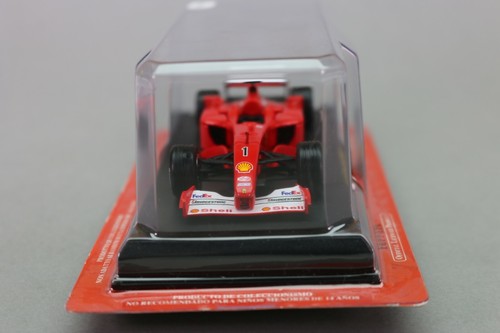 ZT366 Ixo Voiture 1/43 Ferrari F2001 rouge Michael Schumacher - Picture 3 of 6