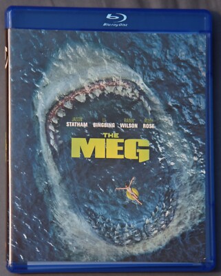The Meg Blu-ray & DVD Region A&1 US, Jason Statham, Li Bingbing & Ruby Rose