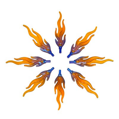 パーツ Cherubim 90's Aero Funny Flame Set Frienda 2 Pairs Fire Flame Sunglasses for Women & Men Trendy