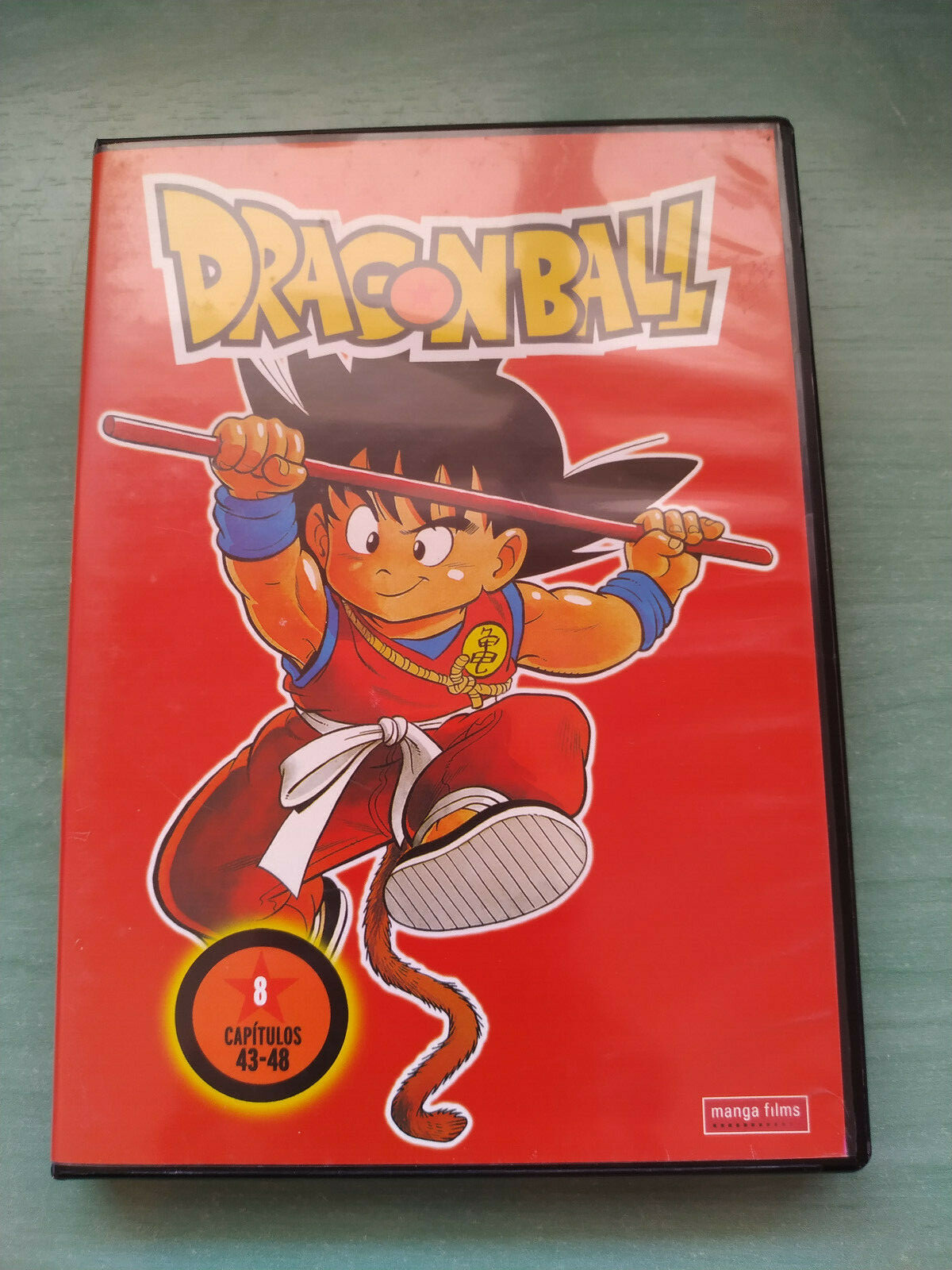 DRAGON BALL Akira Toriyama Vol 8 Chapters 43-48 - DVD Spanish Portuguese - 3T