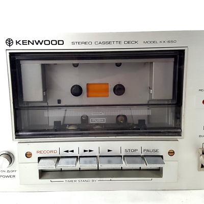Kenwood KX-650 Stereo Cassette Deck For Part or Repair AS IS | eBay