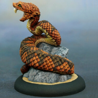 Reaper Dark Heaven Legends 03676 Giant Snake Monster Serpent Boa Constrictor D&D