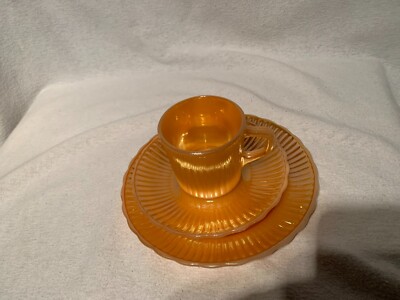 Anchor Hocking  Gedecke Tasse, Unterteller, Kuchenteller 30 teilig