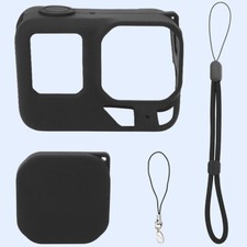 Sports Camera Body Silicone Case  Lens Cap Accessories for Insta360 Ace Pro 2