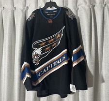 Washington Capitals Reverse Retro Adidas MiC Team Issue Jersey Size 58 NEW