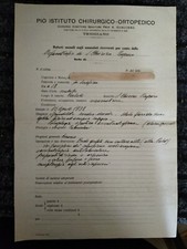 Triggiano-Pio Istituto Chirurgico - Ortopedico 1938.San Chirico Raparo Potenza