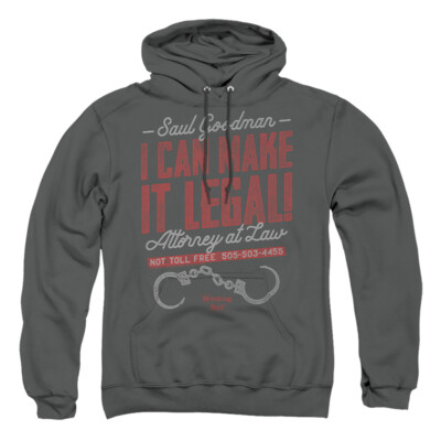 BREAKING BAD MAKE IT LEGAL Licensed Hooded & Crewneck Sweatshirt SM-3XL