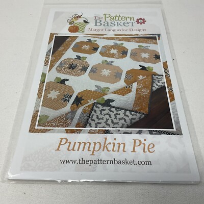 Quilt Pattern The Pattern Basket PUMPKIN PIE HALLOWEEN Margot Languedoc Designs