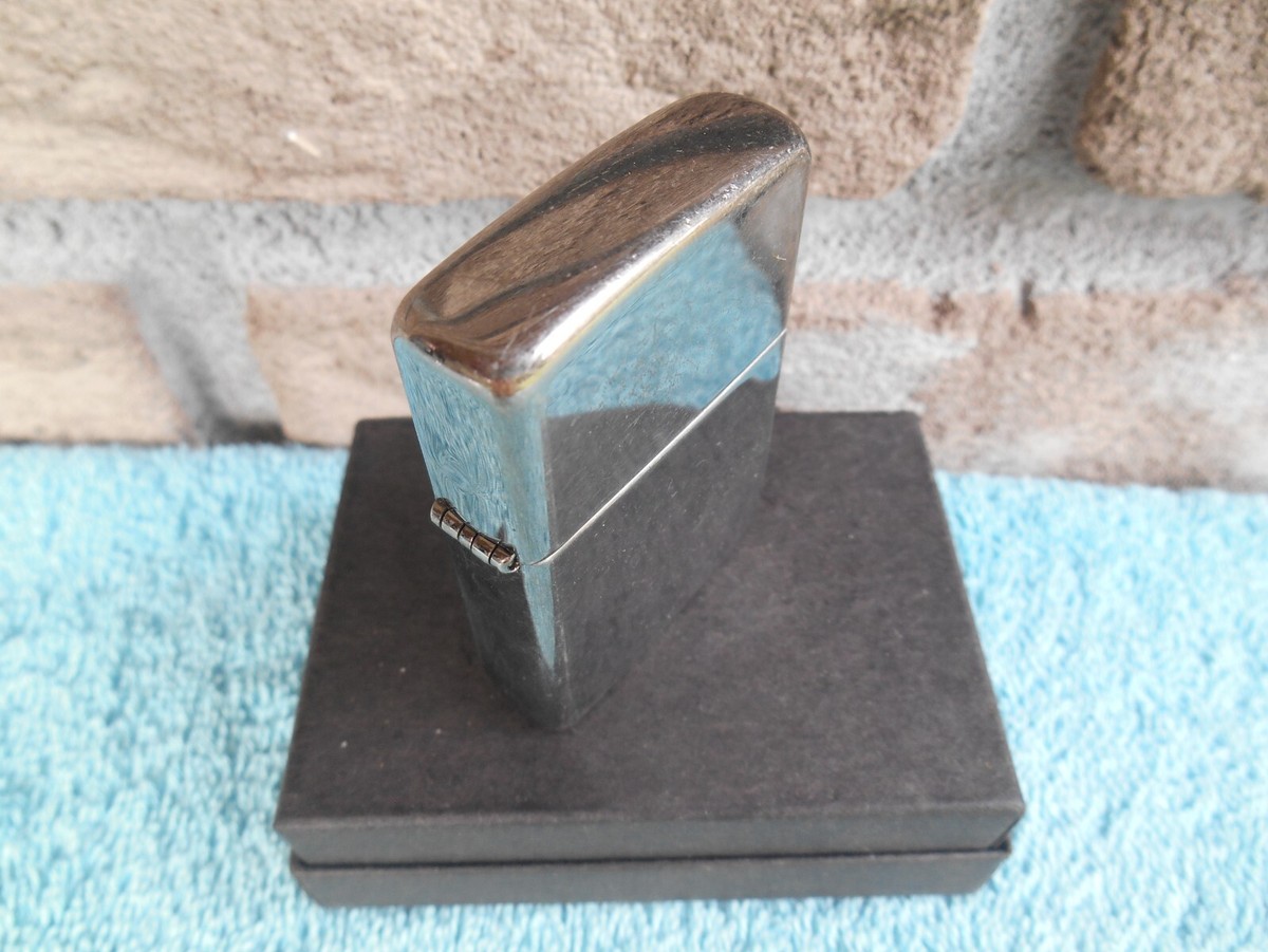 RETRO ZIPPO 2008 B-08 DARK STREET CHROME CIGARETTE LIGHTER