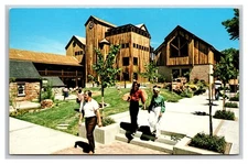 Ancestor Square Shopping Center St George Utah UT UNP Chrome Postcard K18