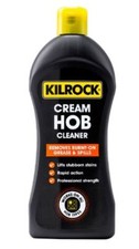 Image of Kilrock Cream Hob Cleaner, Removes Burnt On Grease and Spills 350ml
