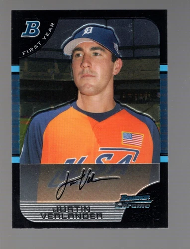 Justin Verlander 2005 Bowman Chrome #BDP129