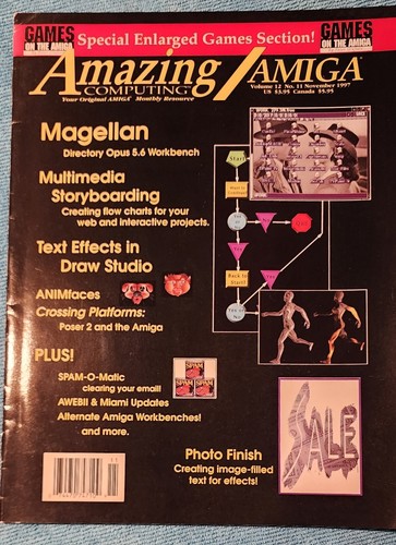 30 Various Vintage Amiga Computing, Amiga World & Amiga Informer Magazines - Picture 10 of 14