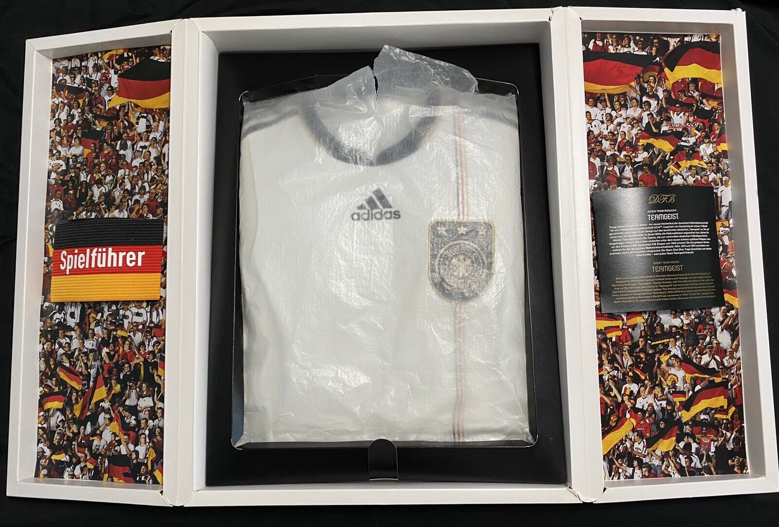 Authentic Adidas Germany World Cup 2010 Soccer Jersey(Special Edition -  TECHFIT)