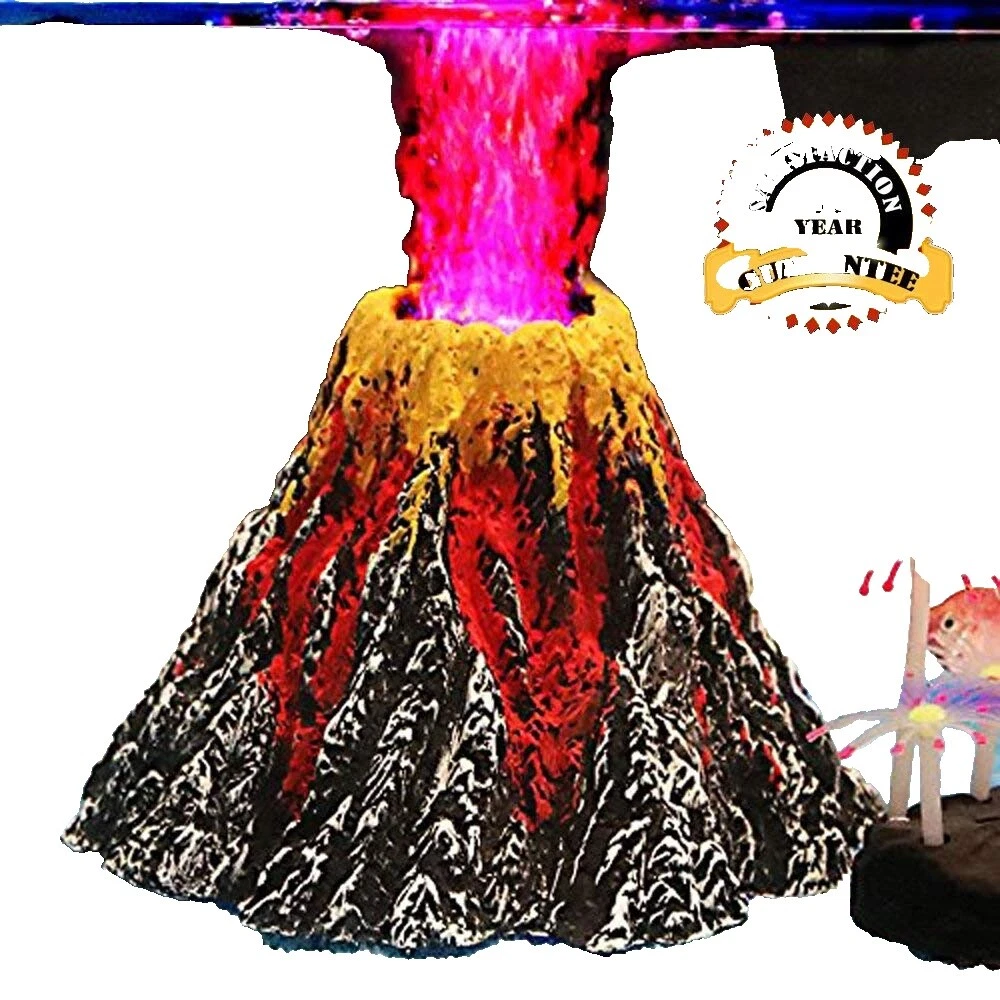 Fresh Ornament Aquarium Decorations with LED Lighting