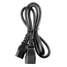 Image of IEC C13 to C14 Power Extension Cable Power Cord For UPS Desktop PC Computer