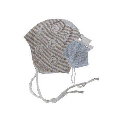 37-41 Strickmütze Bindemütze Beanie neu! Maximo Baby Mütze Gr