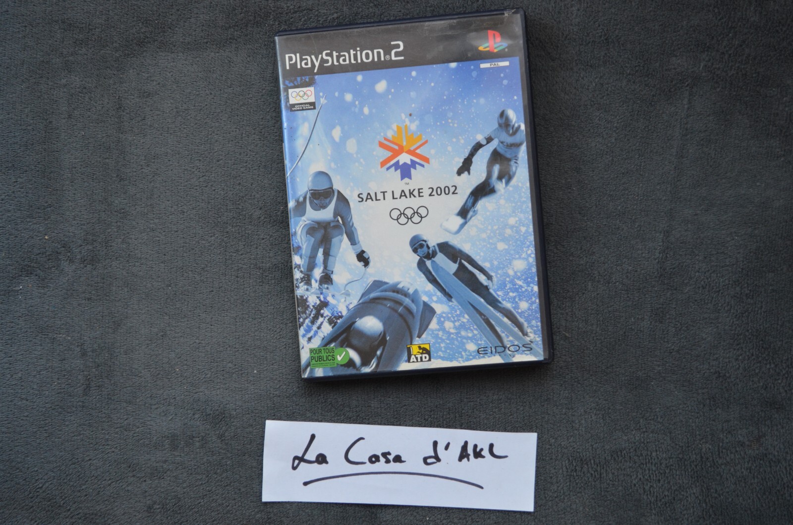 Salt Lake 2002 sans notice sur Playstation 2 - PS2 FR