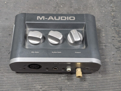 M-Audio USB Audio Interface - Arbeits, Zeichen Der Verwendung