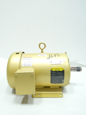 Baldor EM3611T Super-e Motor 182t 3ph 3hp 1760rpm 230/460v-ac