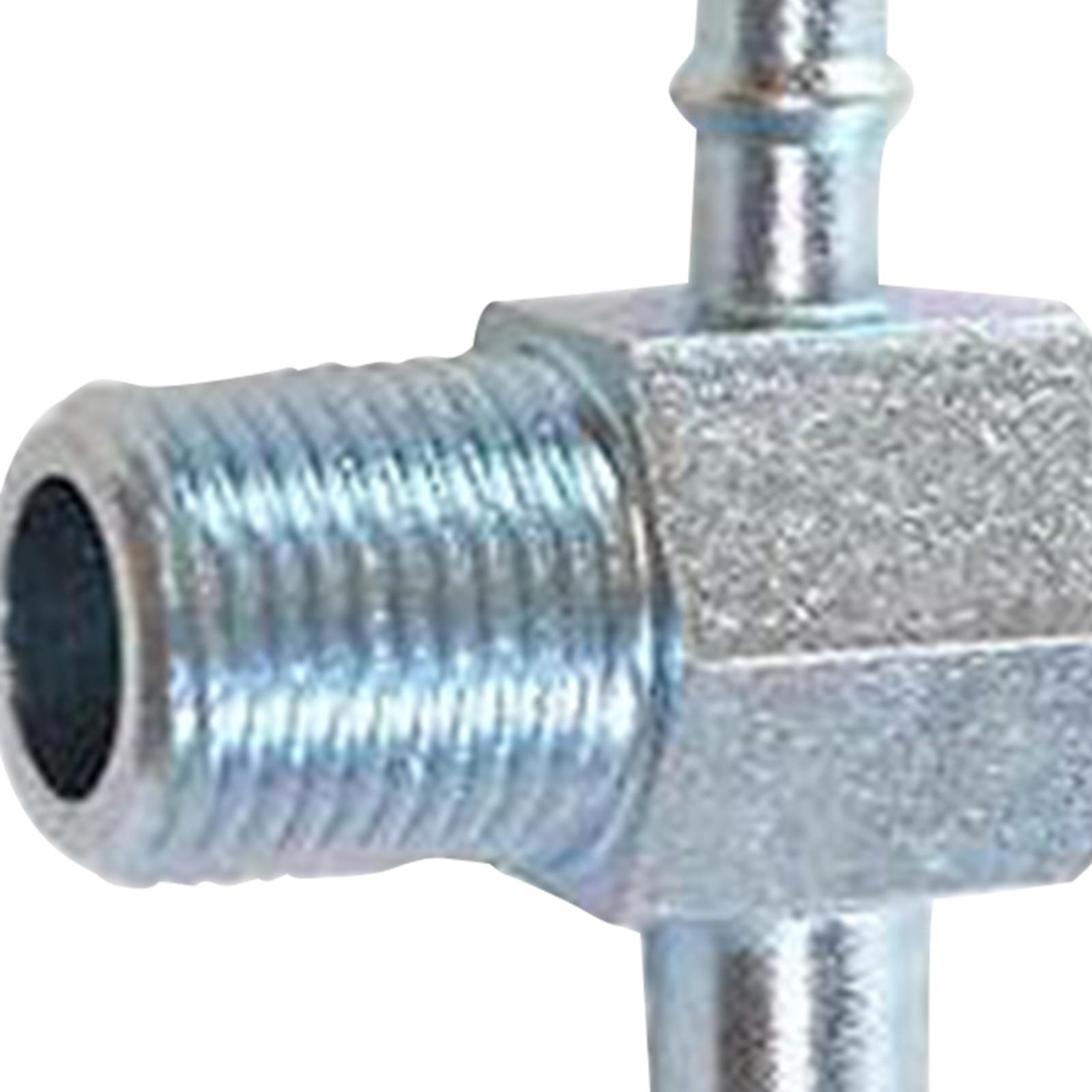 Intake Manifold Vacuum T Fitting 3/8" NPT to 1/4" 3/8" Nipple High
