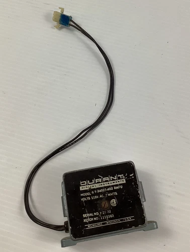 Durant 6-Y-34023-402 RMFU 6 Digit Electric Power Event Counter 115VAC 7 Watts