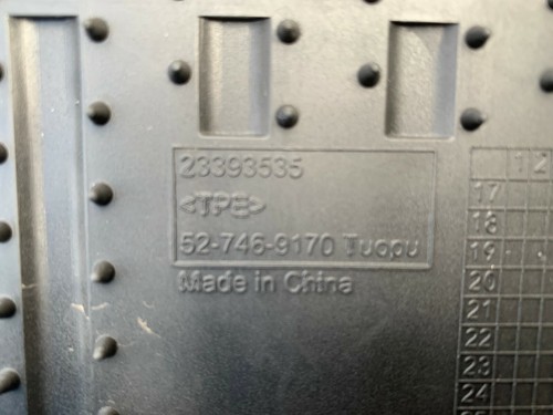 GM CHEVROLET Silverado GMC Sierra 2015-19 Double Cab OEM MATS Black 23393535 - Picture 8 of 8