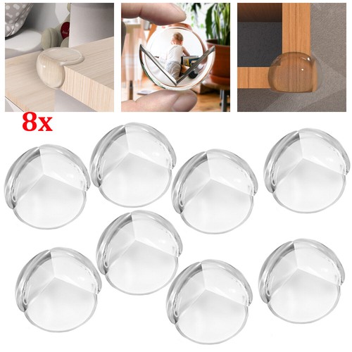 8x Kantenschutz Eckschutz Ecken Schutz Baby Kinder Sicherheit Tisch Möbel - Picture 1 of 8