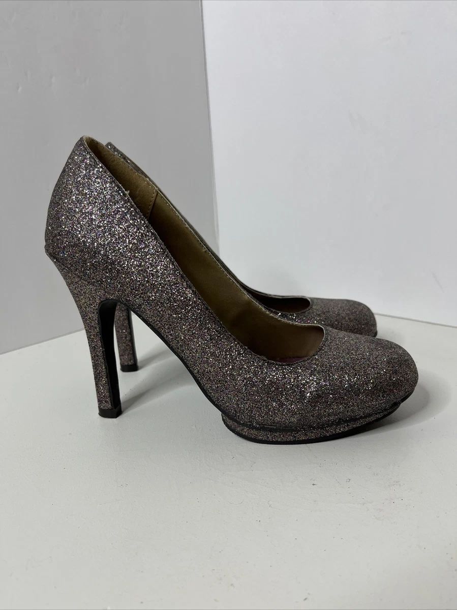 Madden girl hotsell glitter heels
