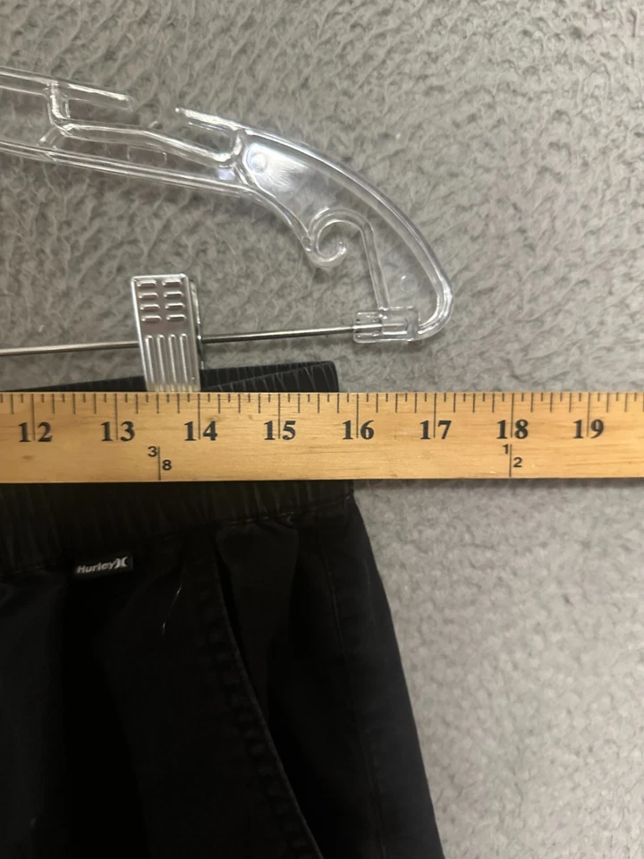 Pantalones Jogger Hurley Cargo Talla Mediana Cordón Negro Adulto Algodón Foto 4 de 4