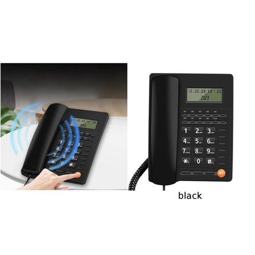 Corded Phone for Home Use Equipped with Caller ID and Volume Control Options - Photo 12/13