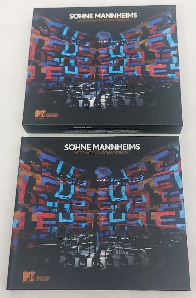 Söhne Mannheims Xavier Naidoo Wettsingen In Schwetzingen MTV Unplugged 2CD Neuw. - Bild 4 von 4