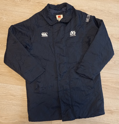 2007-2012 Scotland Rugby Union Padded Coat Jacket Size M Canterbury MURRAY.