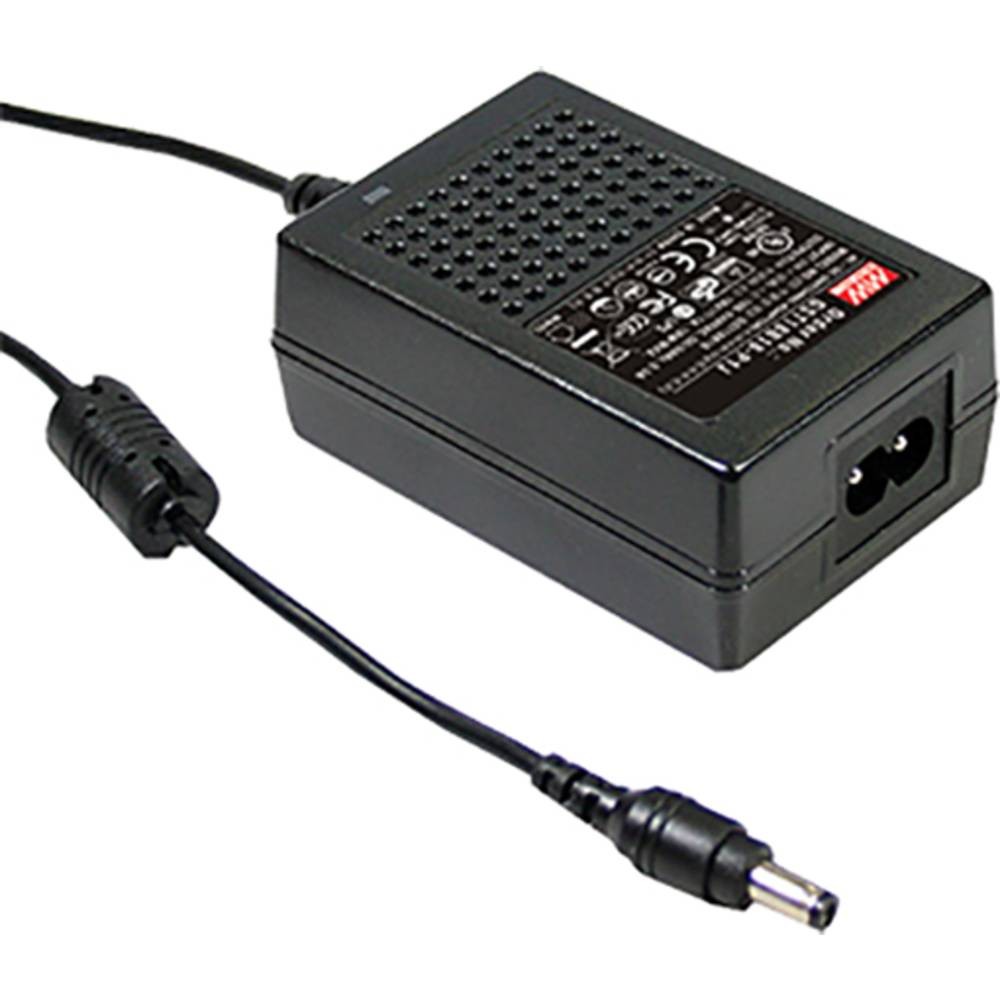Alimentation de table AC/DC 24V 18W MEAN WELL GST18B24-P1J compacte noire