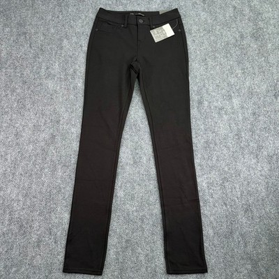 Maurices Pants Womens XS (26x30) Black Smart Skinny Relaxed Rayon Work Stretch