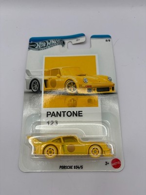 HOT  WHEELS   2026 SILVER SERIES PANTONE YELLOW #123 PORSCHE 934/5 CHASE