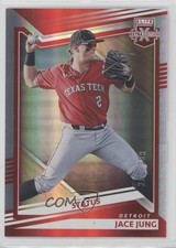 2022 Panini Elite Extra Edition Status Red 260/299 Jace Jung #12 0u66