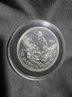 1984 1 oz Silver Round - Engelhard Prospector (Eagle Reverse) In Capsule .999